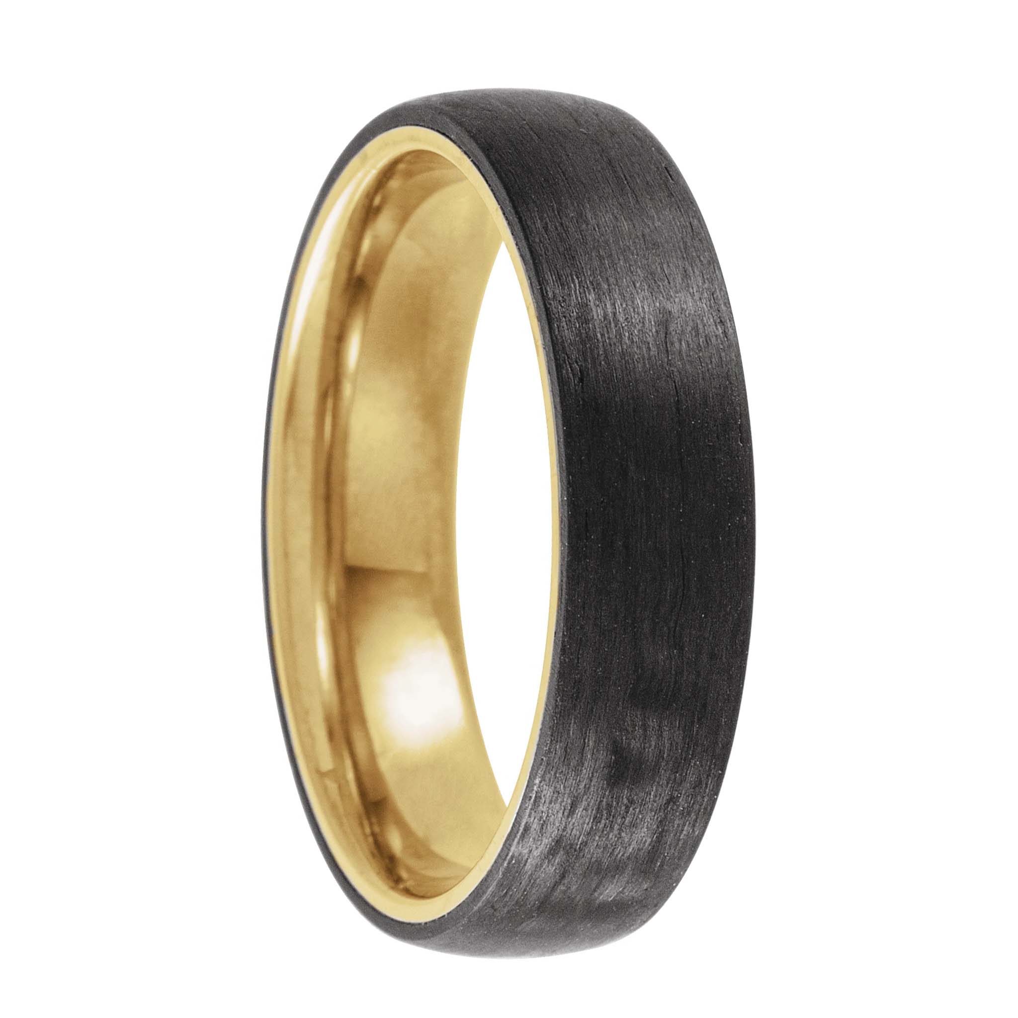 Gold titanium deals ring