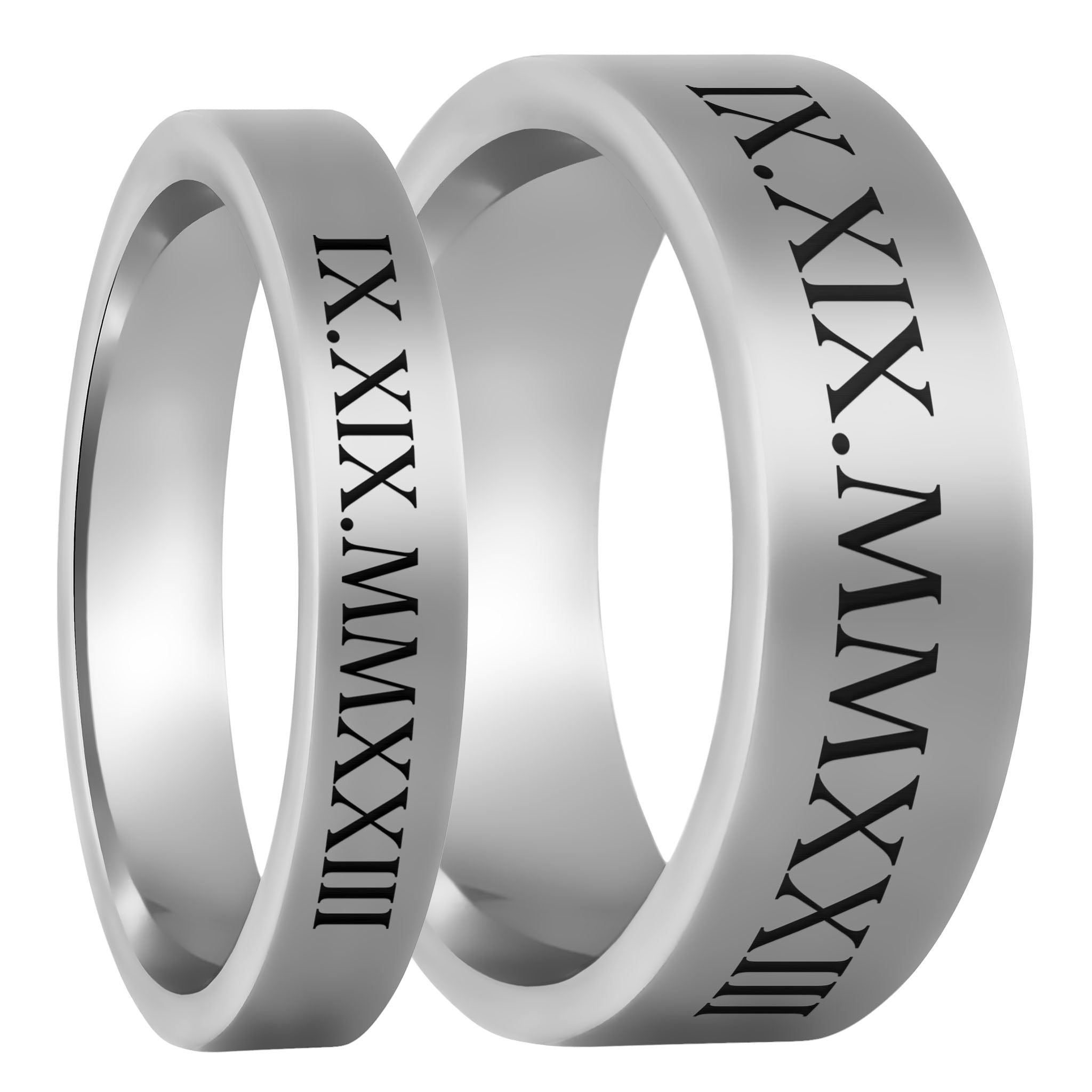 roman-numeral-date-tungsten-couple-s-matching-wedding-band-set