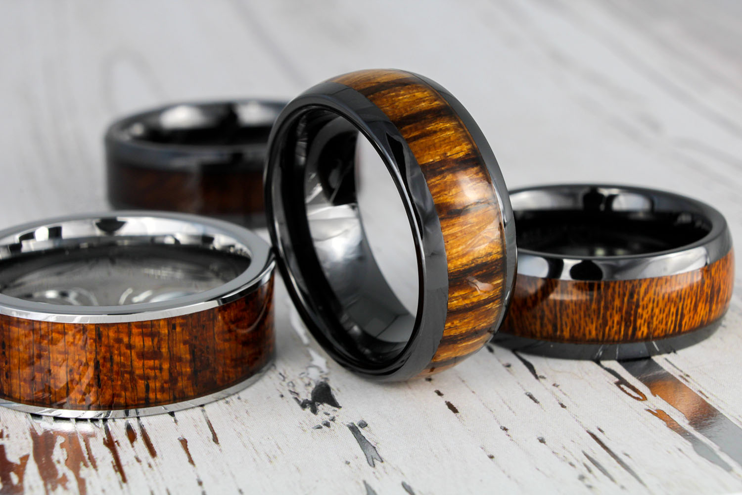 Nature-Inspired Wedding Rings