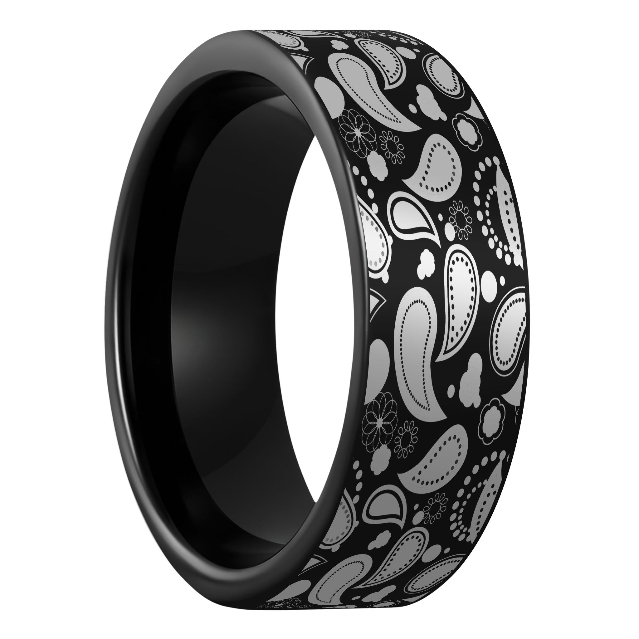 Amazon.com: 4mm Stainless Steel Classical Simple Plain Dome Style Wedding  Band Ring (Black, 4): Clothing, Shoes & Jewelry
