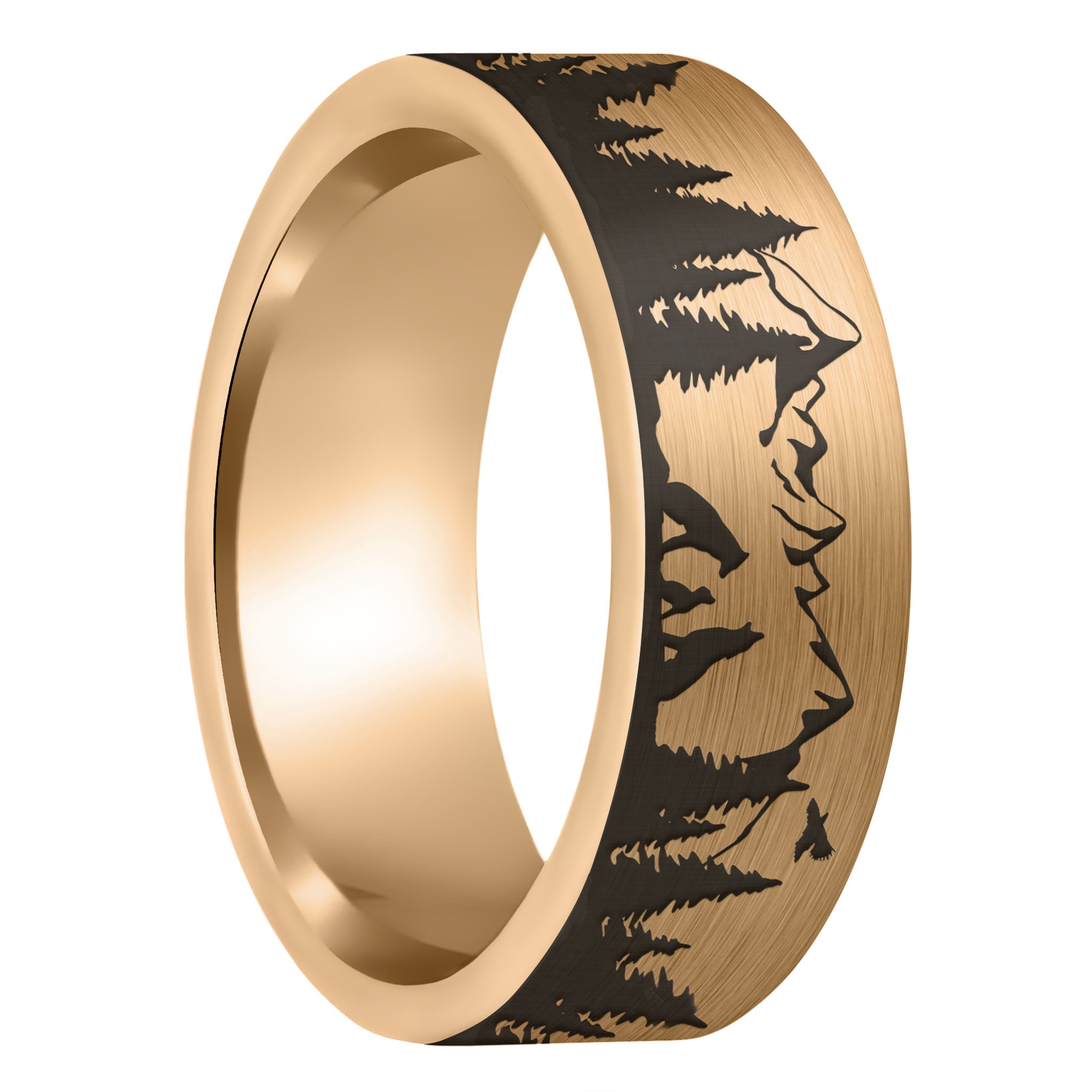 Wolf hot sale wedding ring