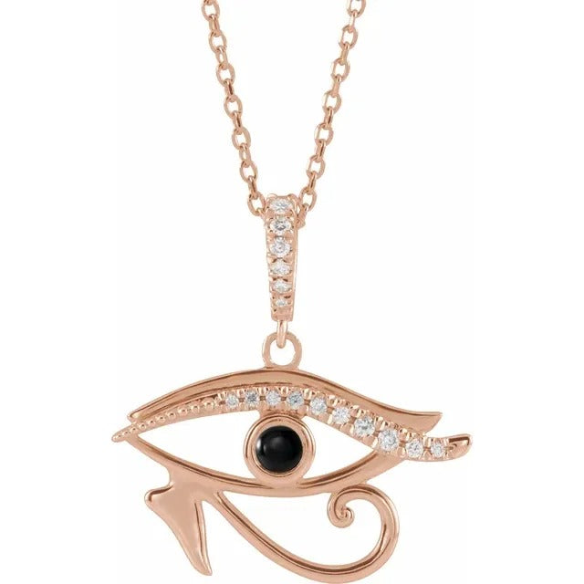 7 Chakra Orgonite Chip Eye Of Horus Necklace || Alignment – Nature's  Treasures