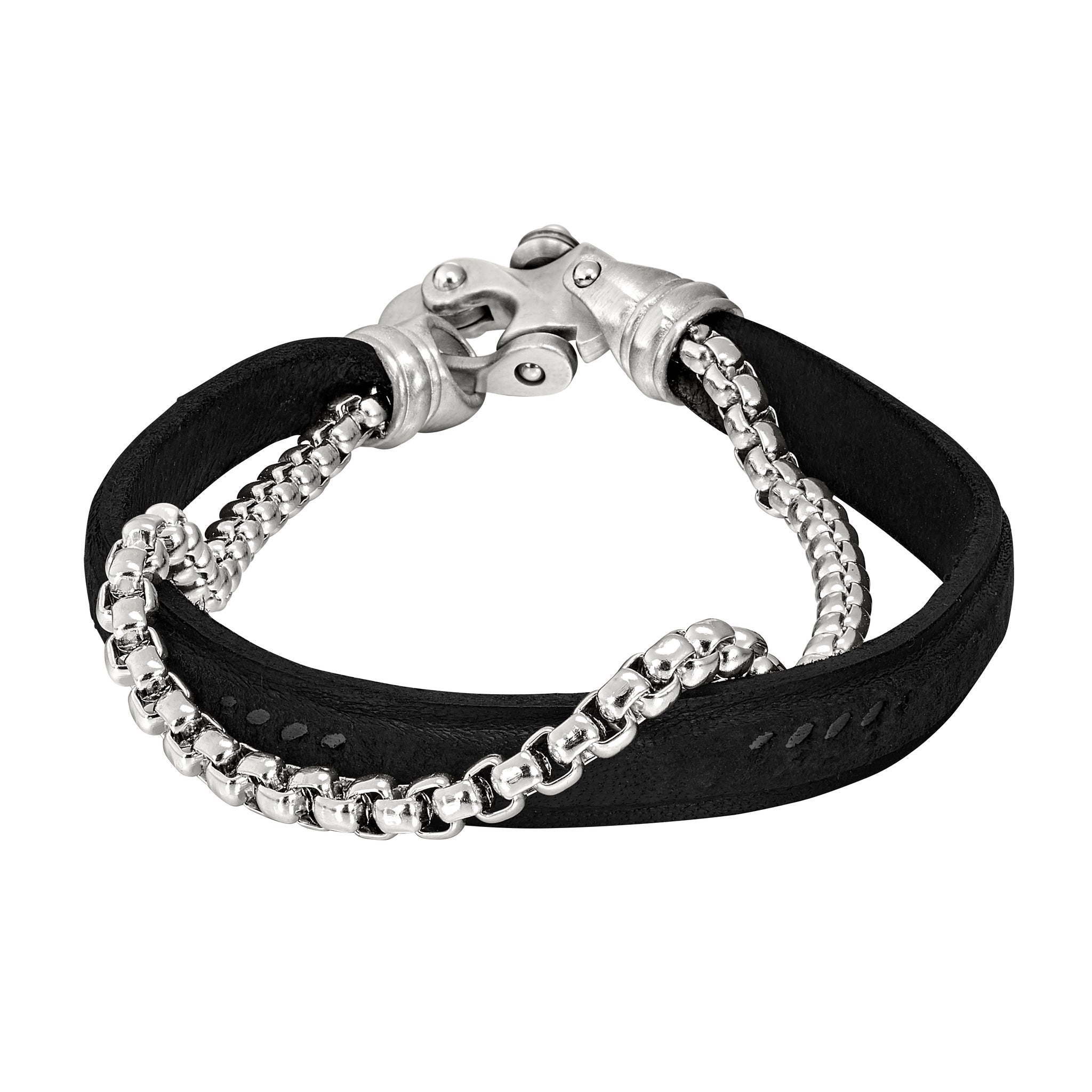 Leather bracelet for outlets men with box