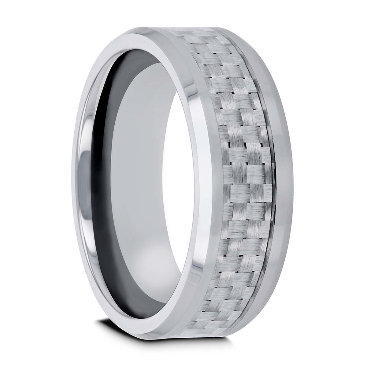 White carbon 2025 fiber ring